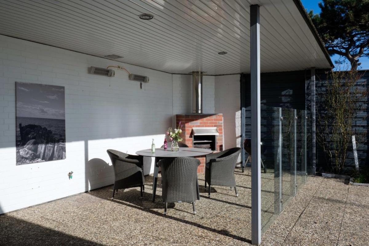 Inselblume 82 - Bungalow Am Suedstrand Mit Meerblick Burgtiefe auf Fehmarn Buitenkant foto